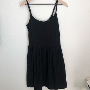 Gap Black Tank Dress Sundress with Pockets!